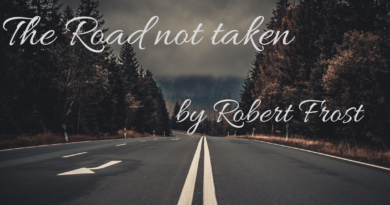 ENGLISH POEM IN HINDI THE ROAD NOT TAKEN ROBERT FROST